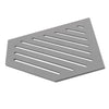 TI-SHELF Fünfeckige Eckablage betongrau - LINE