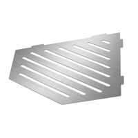 TI-SHELF vijfhoekig roestvrijstalen schap LINE variant #A0004340