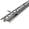 Stair profile anti-slip alu anthracite - 9 mm