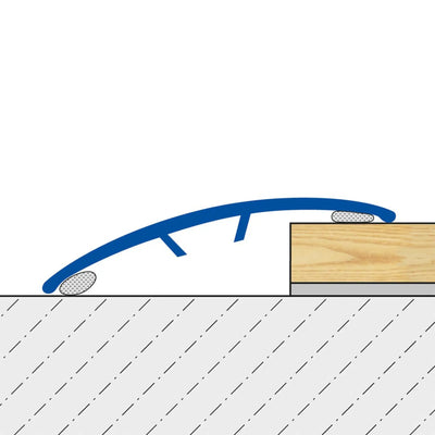Transition profile MULTIFLOOR SK silver brushed - Ansicht 2