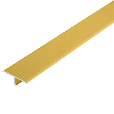 Übergangsprofil T-Form Aluminium gold - Ansicht 2