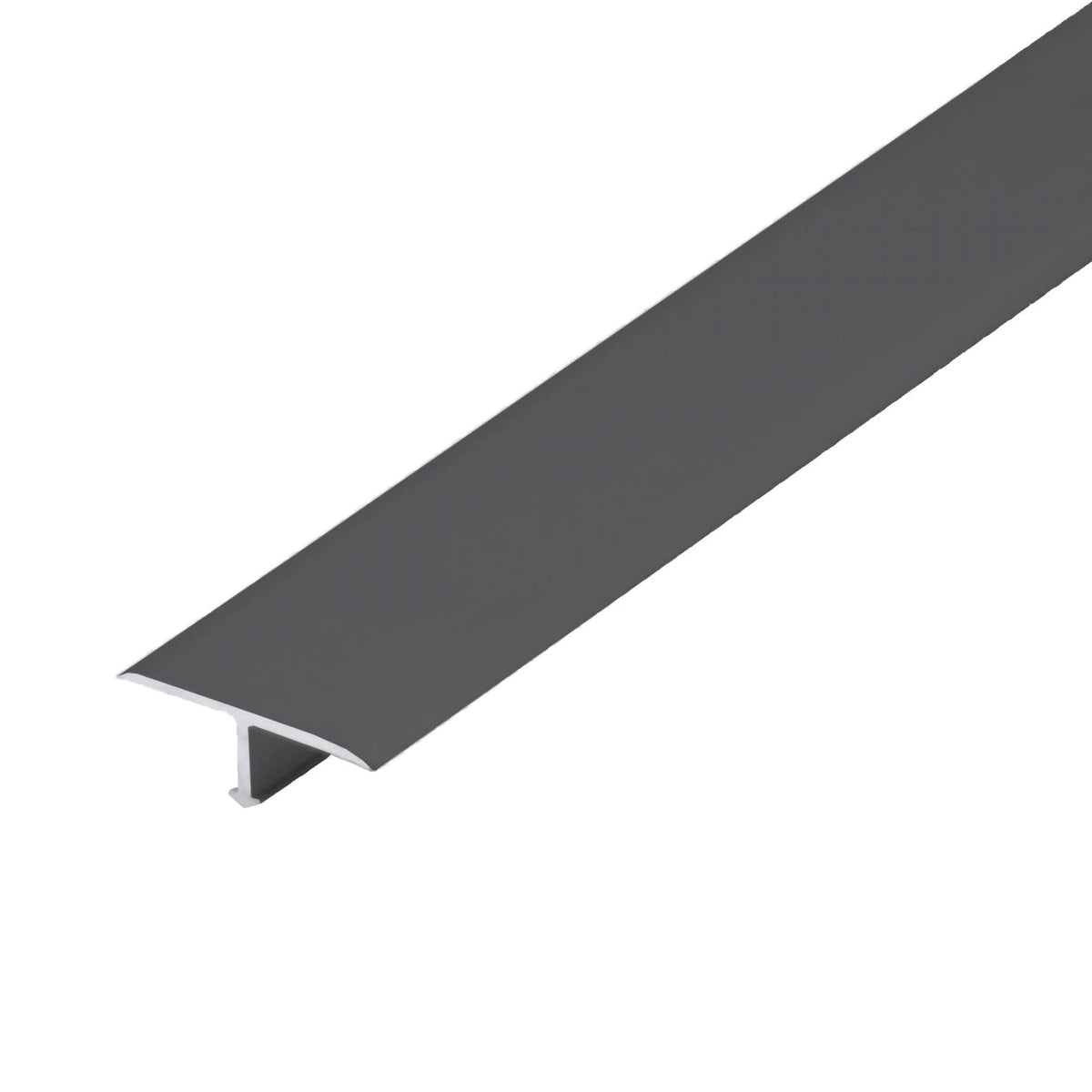 Overgangsprofiel T-vorm aluminium zwart 25mm #A0005062