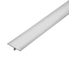 Transition profile T-shape stainless steel polished - 14 mm