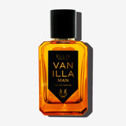 Vanilla Man 50 ml Eau de Parfum sur fond blanc.