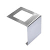 Connector for balcony profile L-shape stainless steel - 55 mm