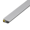 DURAL Wall connection profile CLIPPER silver - 100 cm