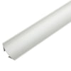 Connecting profile cove aluminium silver