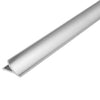 Aansluitprofiel aluminium zilver - 8 mm