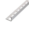 Angle profile stainless steel natural - 3 mm / 250 cm