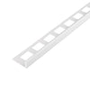 Angle profile PVC white - 6 mm / 250 cm