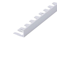 Bendable angle profile aluminium silver
