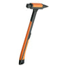Tile hammer 2-K handle with HM tip